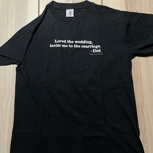 Vintage Loved The Wedding Marriage God Speaks Faith Shirt‎